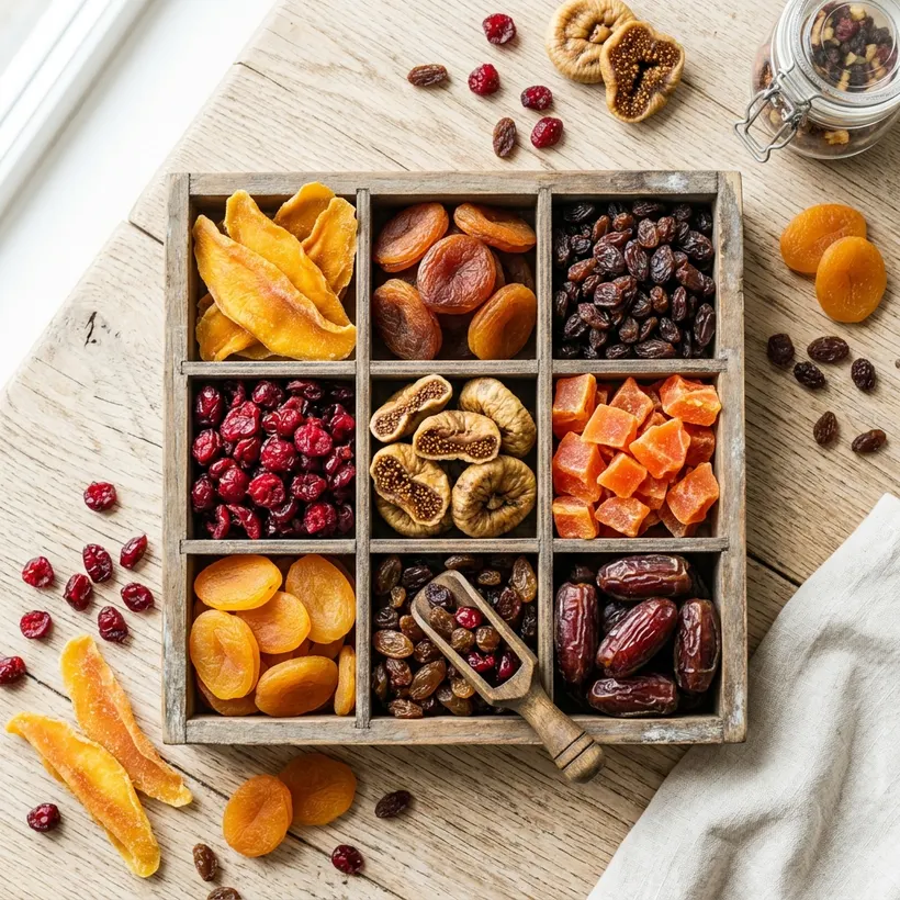 Frutas deshidratadas