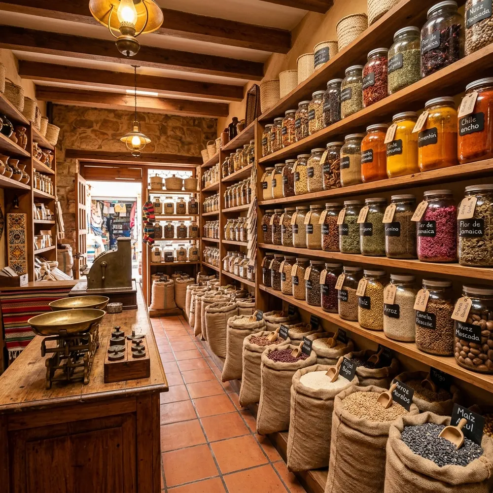 Interior de tienda El Tigre Feliz